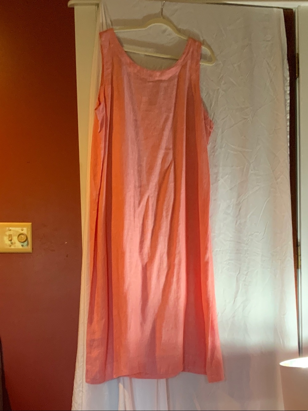 Great linen dress for warm water climates